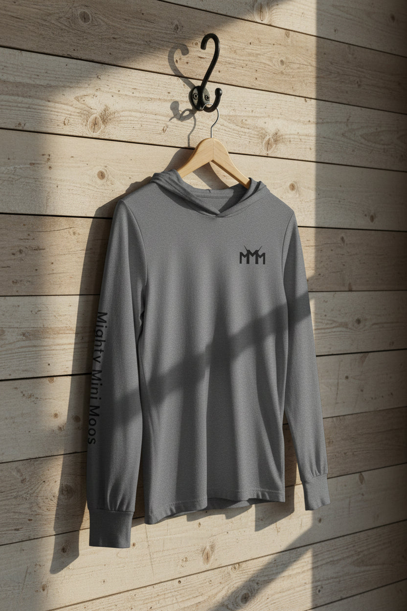 The "Pasture Run" Hooded Long-Sleeve